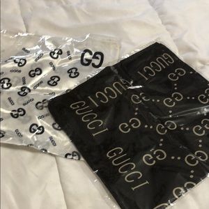 Gucci branded handkerchief set of 2
